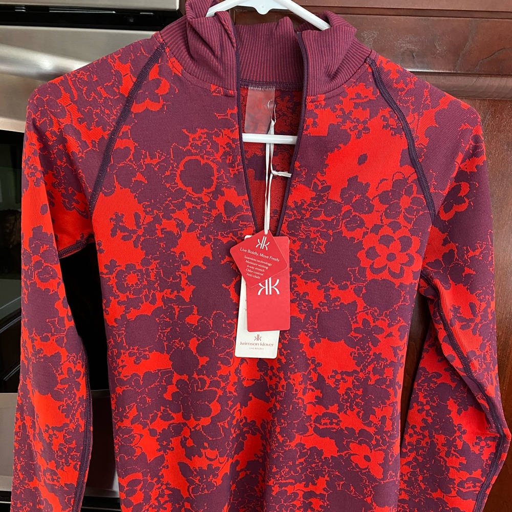 Krimson Klover - NEW WITH TAGS - quarter zip